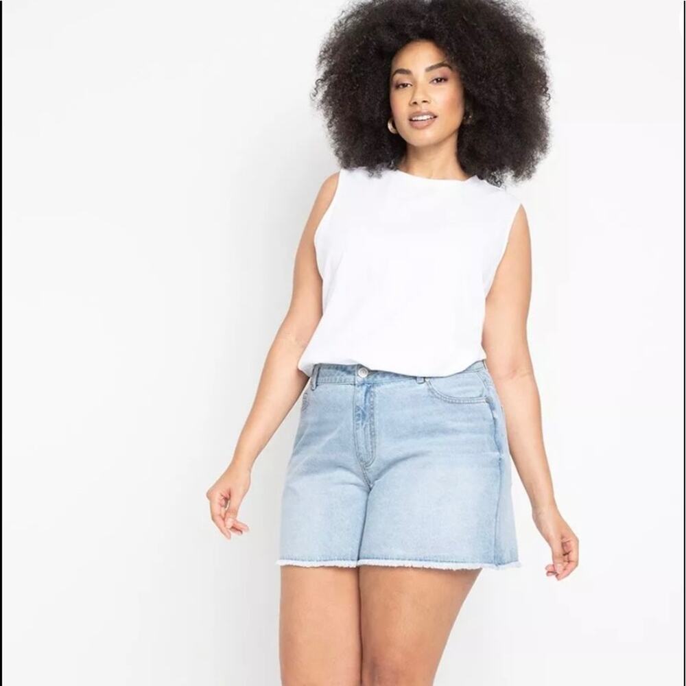 Eloquii Women’s Jean Shorts